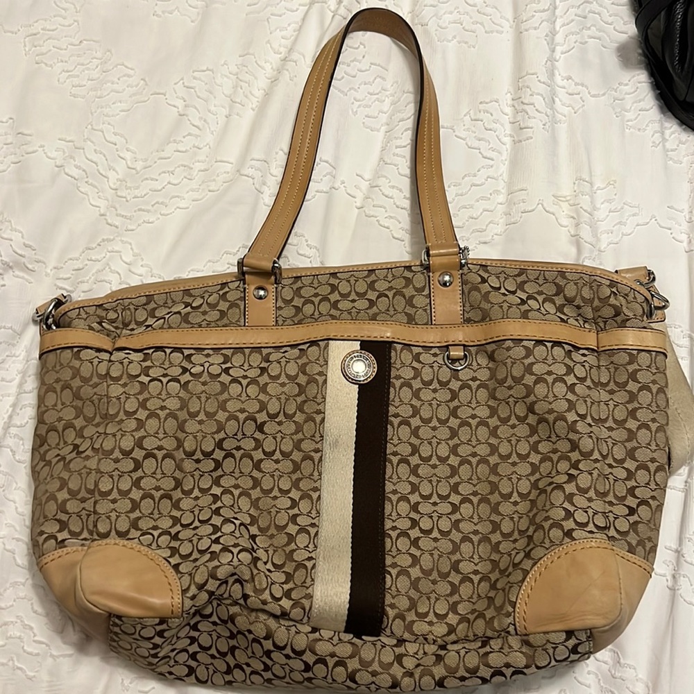 Coach diaper bag or laptop bag